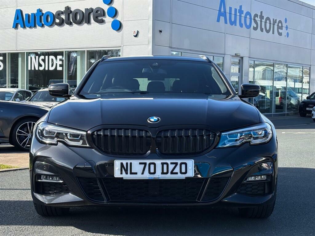 BMW 3 Series 2.0 320D Mht M Sport Touring Euro 6 Ss NL70DZO Black #2