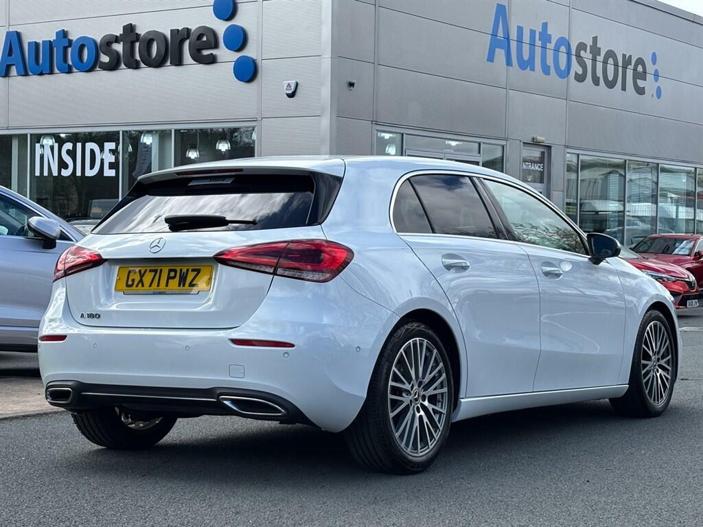 Mercedes-Benz A Class 1.3 A180 Sport Edition Executive 7G-dct Euro 6 GX71PWZ White #5