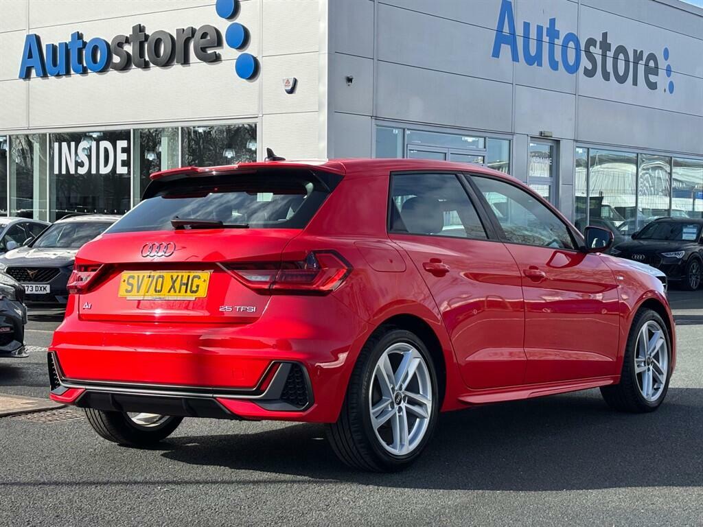Audi A1 1.0 Tfsi 25 S Line Sportback Euro 6 Ss SV70XHG Red #5