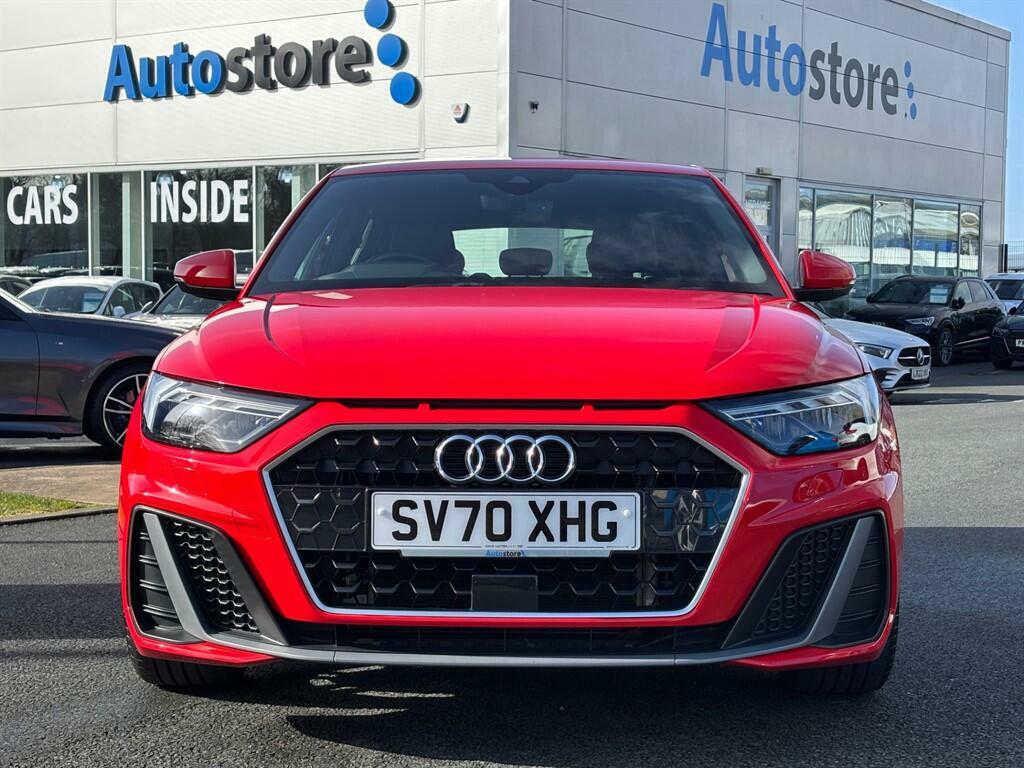 Audi A1 1.0 Tfsi 25 S Line Sportback Euro 6 Ss SV70XHG Red #2