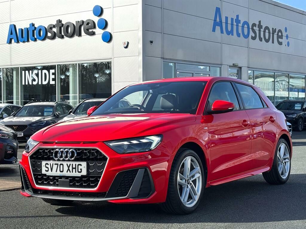 Audi A1 1.0 Tfsi 25 S Line Sportback Euro 6 Ss Red