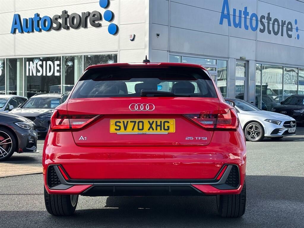 Audi A1 1.0 Tfsi 25 S Line Sportback Euro 6 Ss SV70XHG Red #6