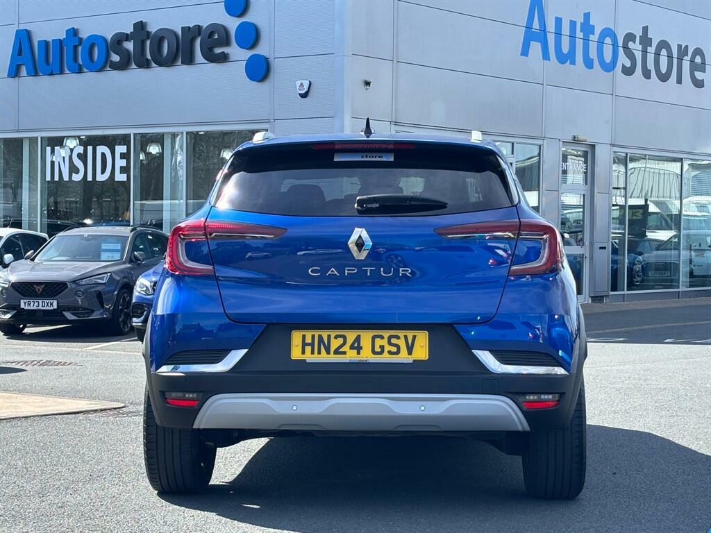 Renault Captur 1.0 Tce Techno Euro 6 Ss HN24GSV Blue #6