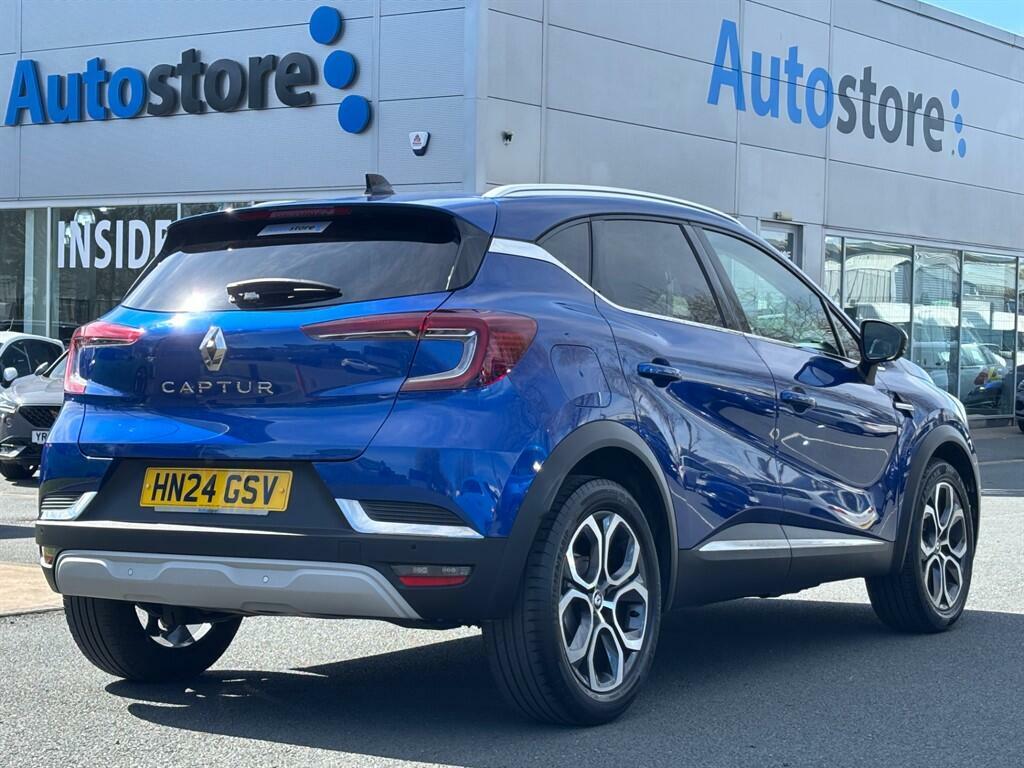 Renault Captur 1.0 Tce Techno Euro 6 Ss HN24GSV Blue #5