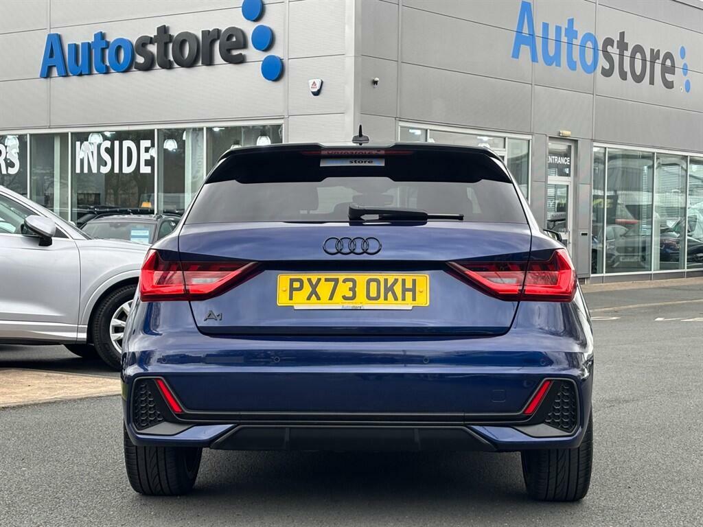 Audi A1 1.0 Tfsi 25 Black Edition Sportback Euro 6 Ss 5 PX73OKH Blue #6