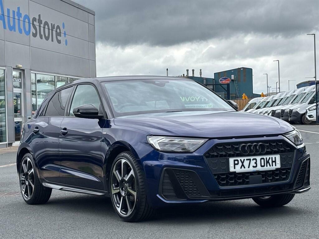 Audi A1 1.0 Tfsi 25 Black Edition Sportback Euro 6 Ss 5 PX73OKH Blue #3