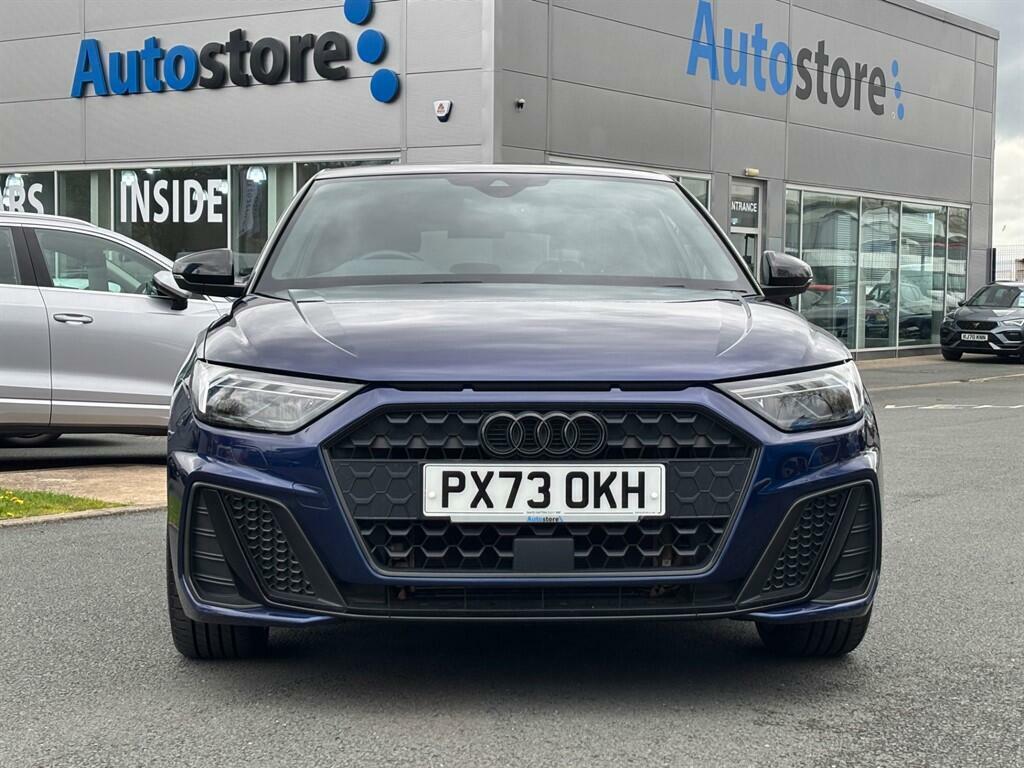 Audi A1 1.0 Tfsi 25 Black Edition Sportback Euro 6 Ss 5 PX73OKH Blue #2