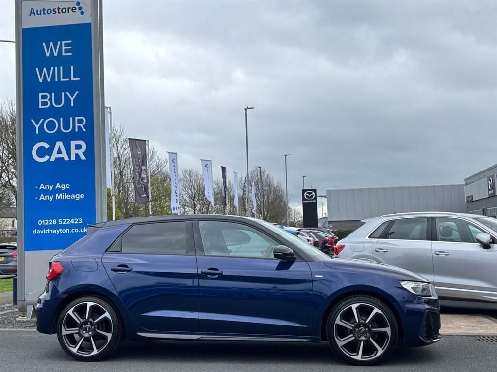 Audi A1 1.0 Tfsi 25 Black Edition Sportback Euro 6 Ss 5 PX73OKH Blue #4