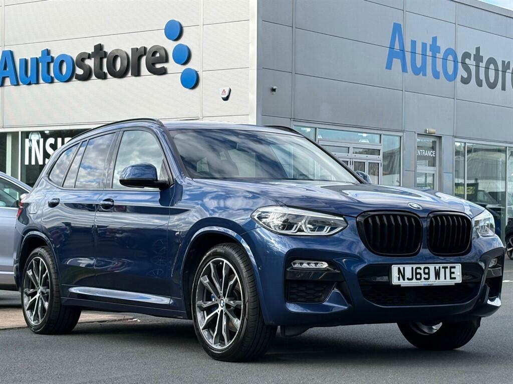 BMW X3 2.0 20D M Sport Xdrive Euro 6 Ss NJ69WTE Blue #3