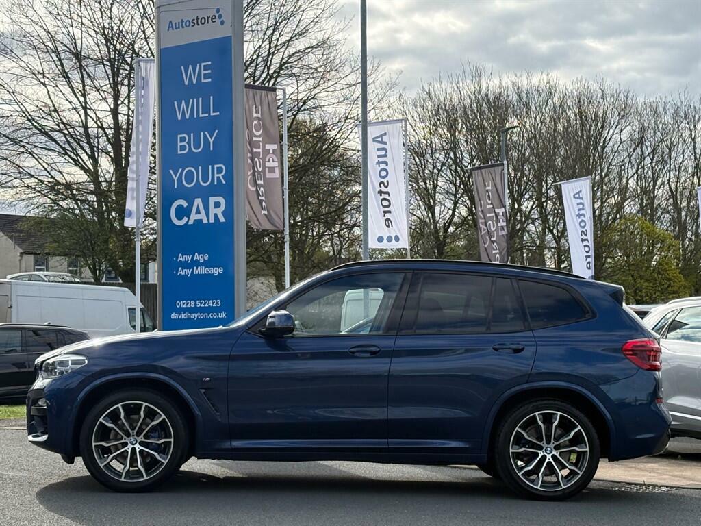 BMW X3 2.0 20D M Sport Xdrive Euro 6 Ss NJ69WTE Blue #4