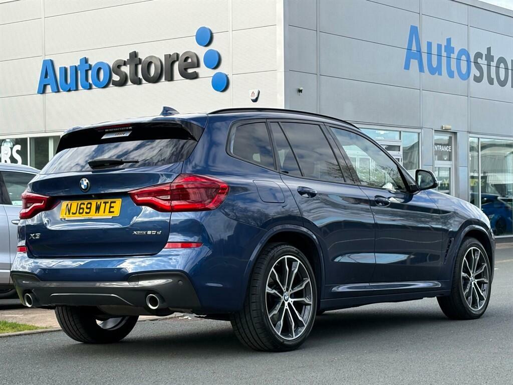BMW X3 2.0 20D M Sport Xdrive Euro 6 Ss NJ69WTE Blue #5