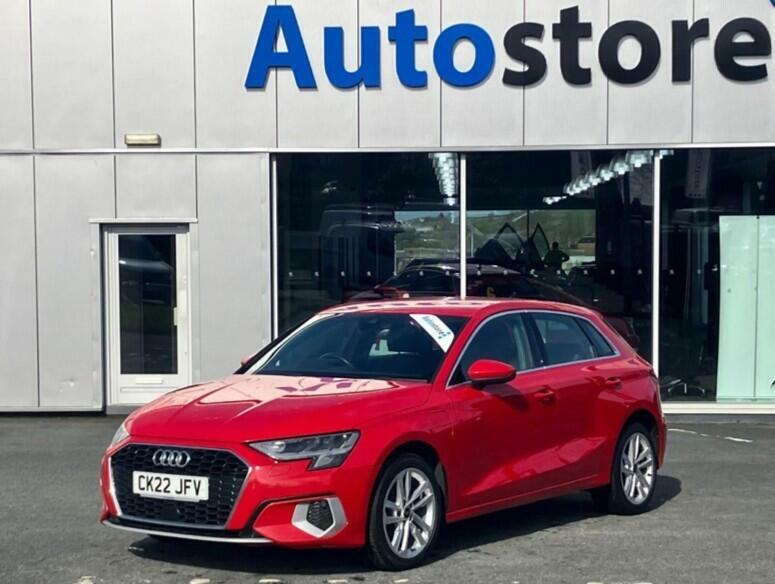 Audi A3 1.4 Tfsie 40 Sport Sportback S Tronic Euro 6 Ss Red
