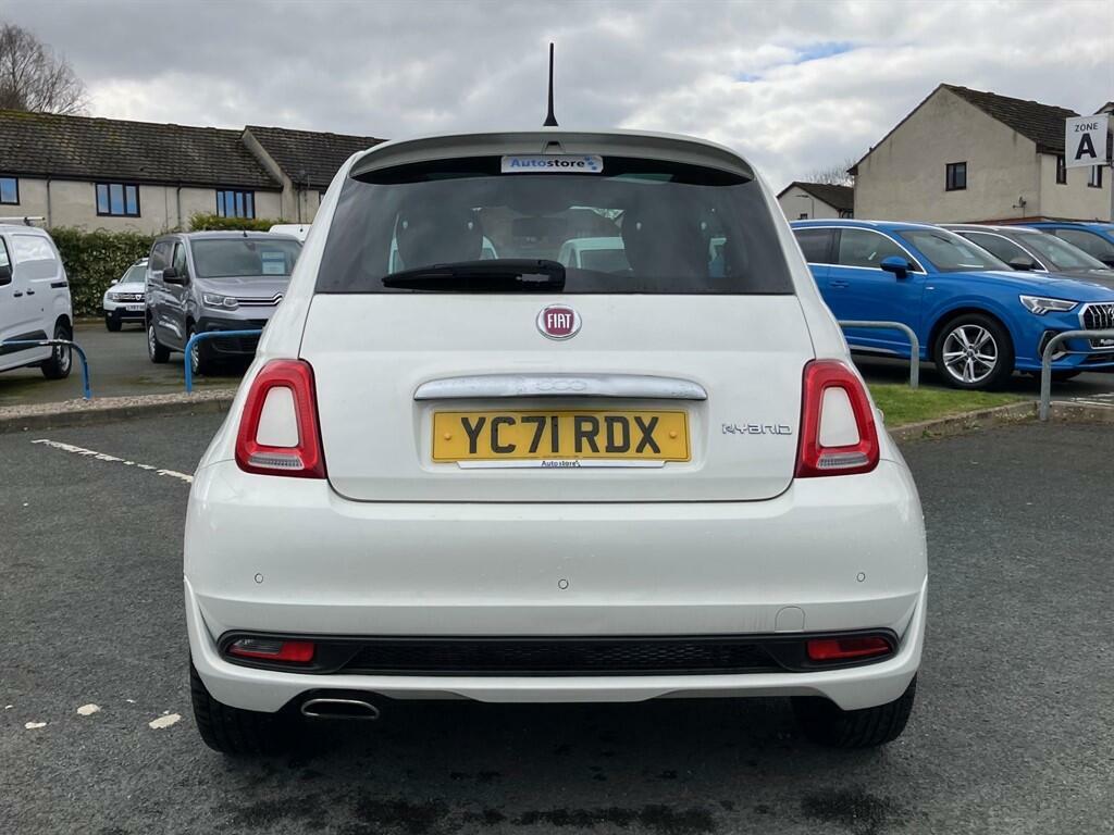 Fiat 500 1.0 Mhev Rock Star Euro 6 Ss YC71RDX White #5