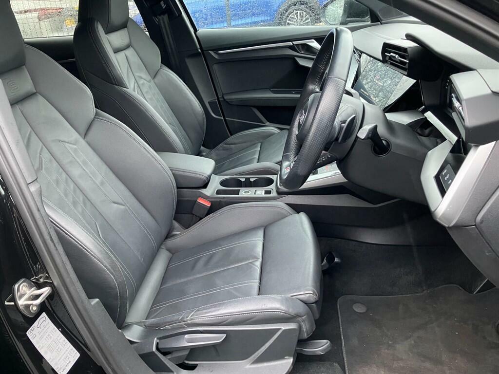 Audi A3 2.0 Tdi 35 S Line Sportback S Tronic Euro 6 Ss Black #2