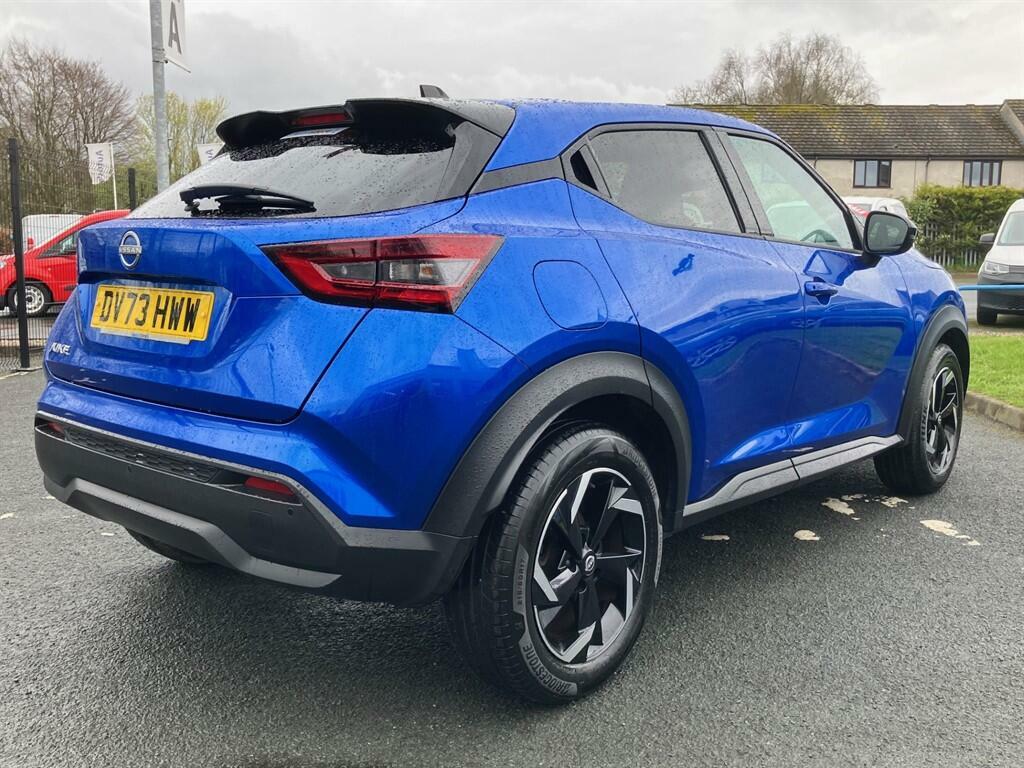 Nissan Juke 1.0 Dig-t N-connecta Euro 6 Ss DV73HWW Blue #6