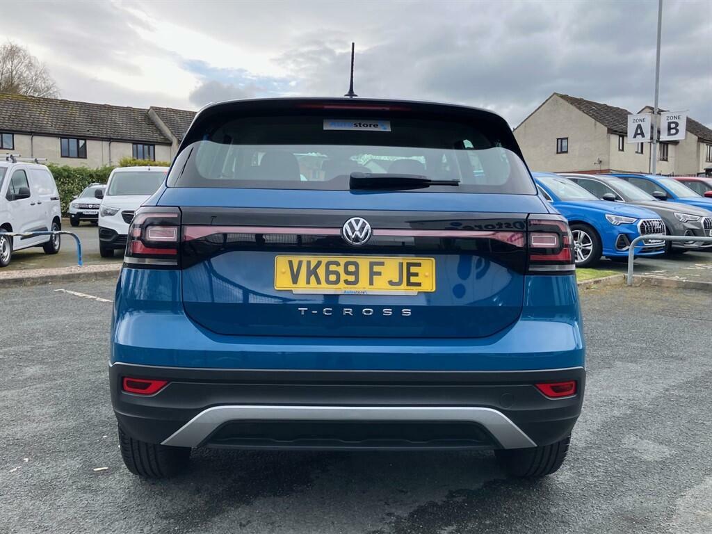 Volkswagen T-Cross 1.0 Tsi S Euro 6 Ss VK69FJE Blue #5
