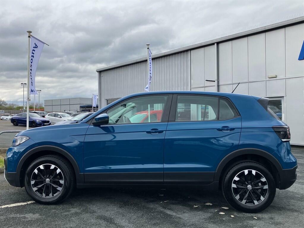 Volkswagen T-Cross 1.0 Tsi S Euro 6 Ss VK69FJE Blue #3
