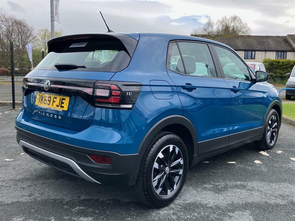 Volkswagen T-Cross 1.0 Tsi S Euro 6 Ss VK69FJE Blue #6