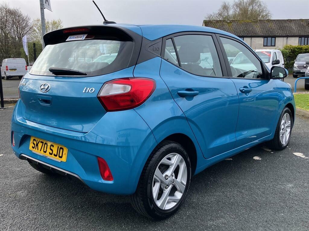 Hyundai I10 1.0 Se Connect Euro 6 Ss SK70SJO Blue #6