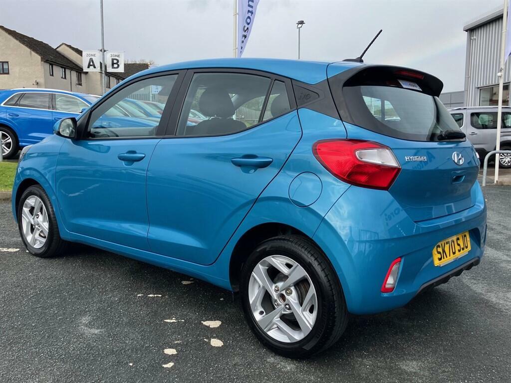 Hyundai I10 1.0 Se Connect Euro 6 Ss SK70SJO Blue #4