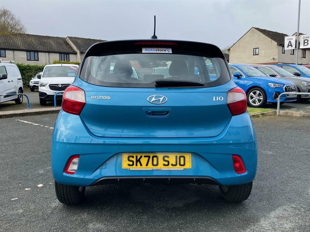 Hyundai I10 1.0 Se Connect Euro 6 Ss SK70SJO Blue #5