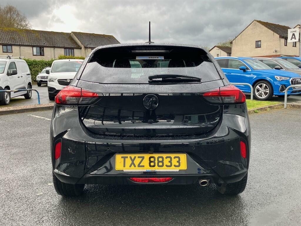 Vauxhall Corsa 1.2 Turbo Gs Euro 6 Ss TXZ8833 Black #5