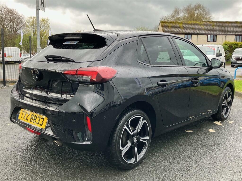 Vauxhall Corsa 1.2 Turbo Gs Euro 6 Ss TXZ8833 Black #6