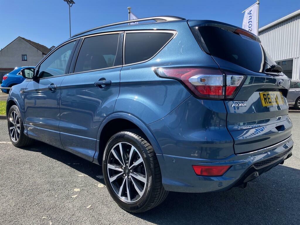 Ford Kuga 2.0 Tdci Ecoblue St-line Euro 6 Ss RE69NYV Blue #4