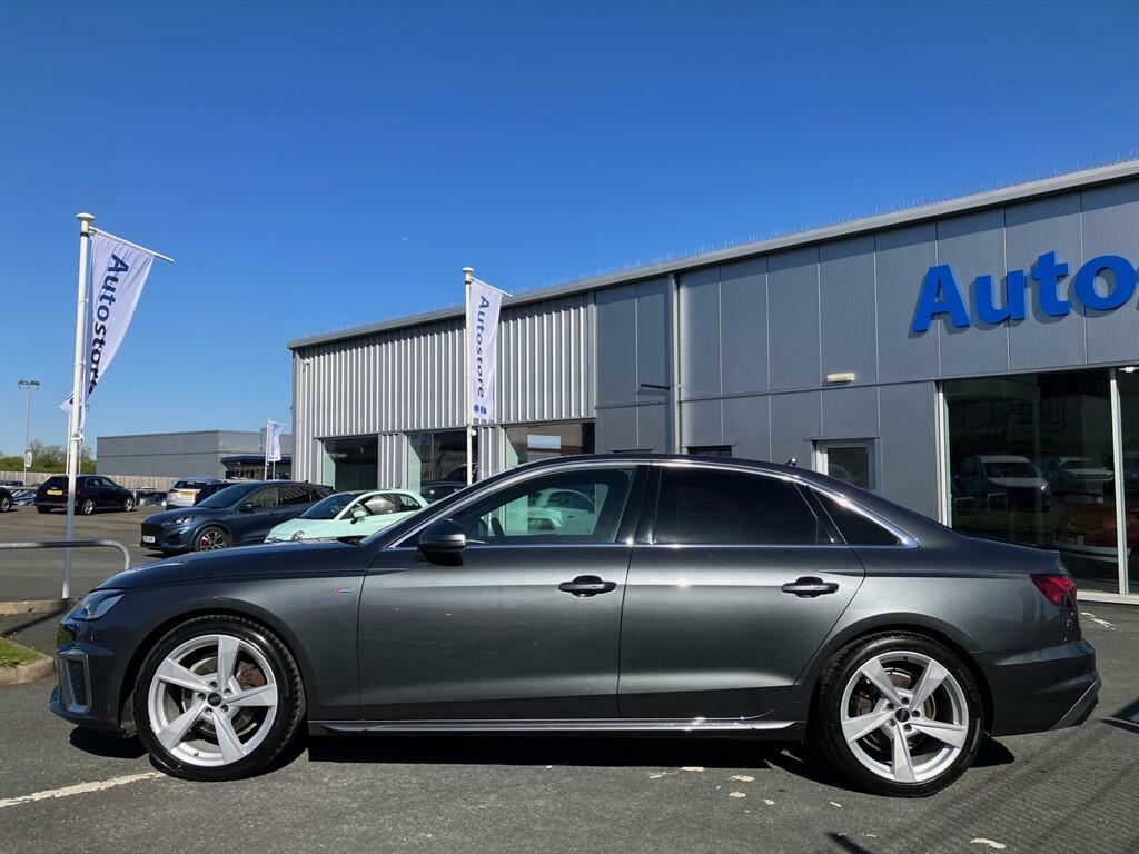 Audi A4 2.0 Tfsi 35 S Line S Tronic Euro 6 Ss YF72FHX Grey #3