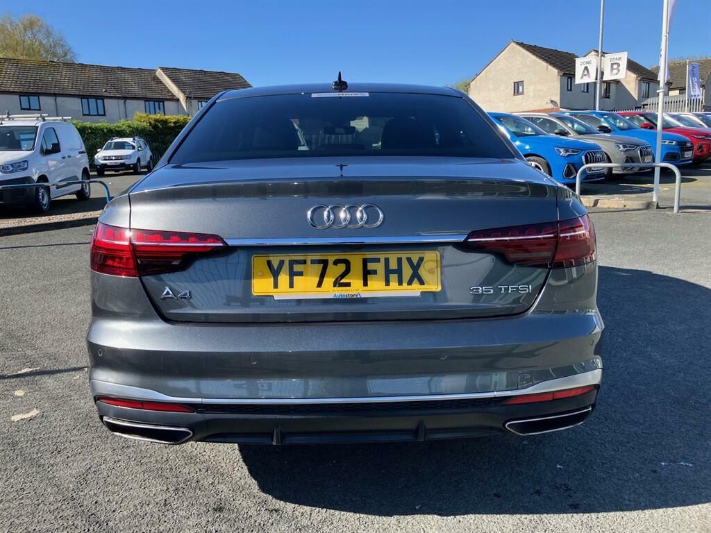 Audi A4 2.0 Tfsi 35 S Line S Tronic Euro 6 Ss YF72FHX Grey #5