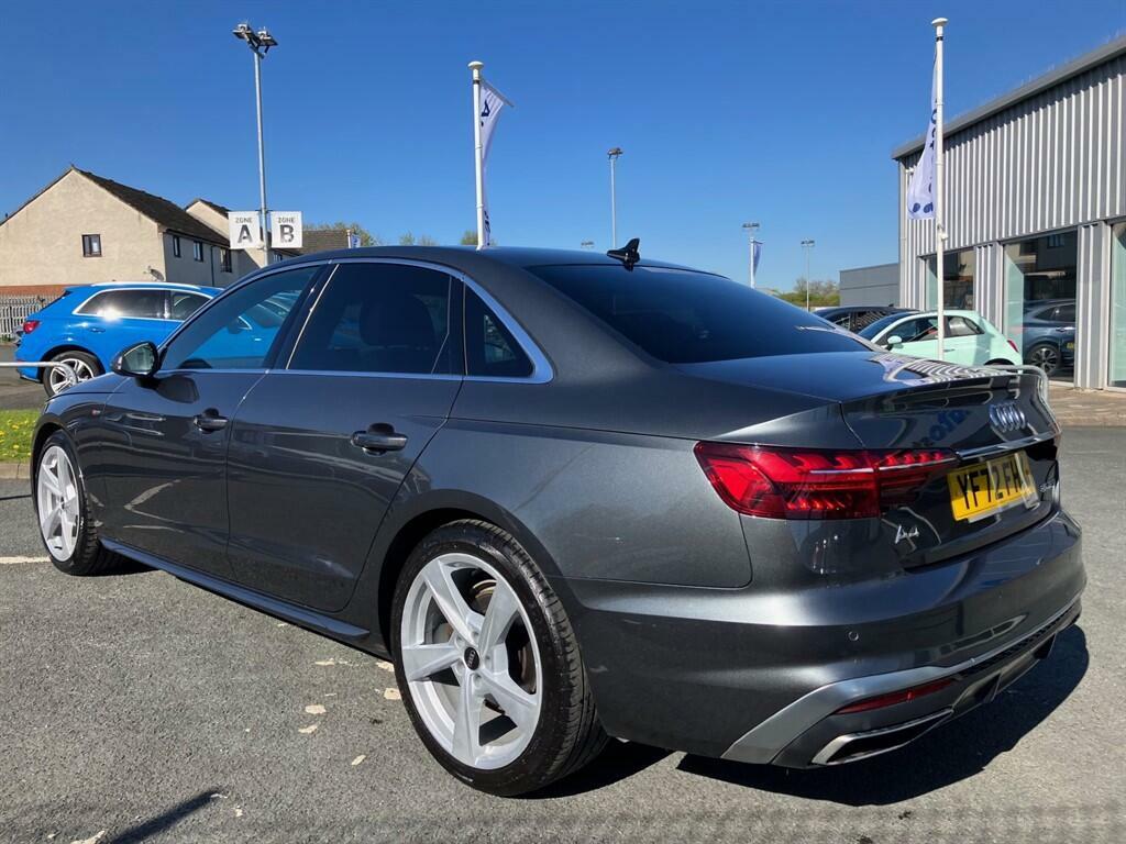 Audi A4 2.0 Tfsi 35 S Line S Tronic Euro 6 Ss YF72FHX Grey #4