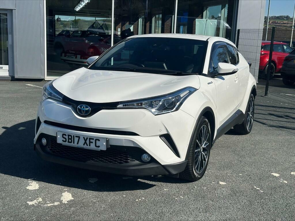 Toyota C-Hr 1.8 Vvt-h Excel Cvt Euro 6 Ss SB17XFC White #4