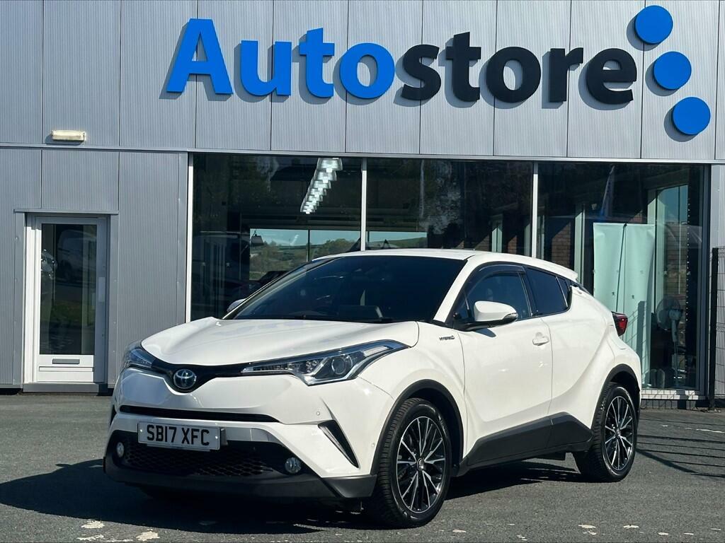 Toyota C-Hr 1.8 Vvt-h Excel Cvt Euro 6 Ss SB17XFC White #3