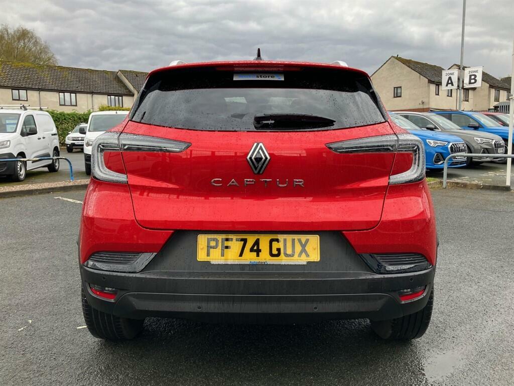 Renault Captur 1.0 Tce Techno Euro 6 Ss PF74GUX Red #5