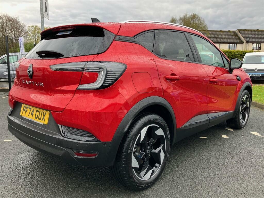 Renault Captur 1.0 Tce Techno Euro 6 Ss PF74GUX Red #6