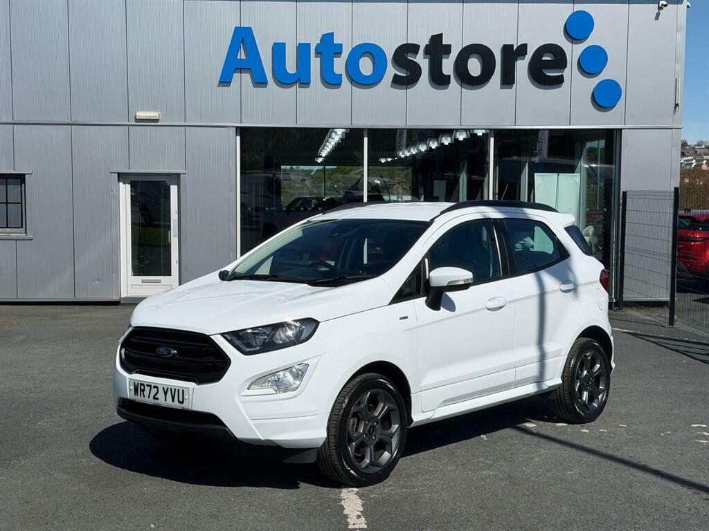Ford Ecosport 1.0T Ecoboost St-line Euro 6 Ss White