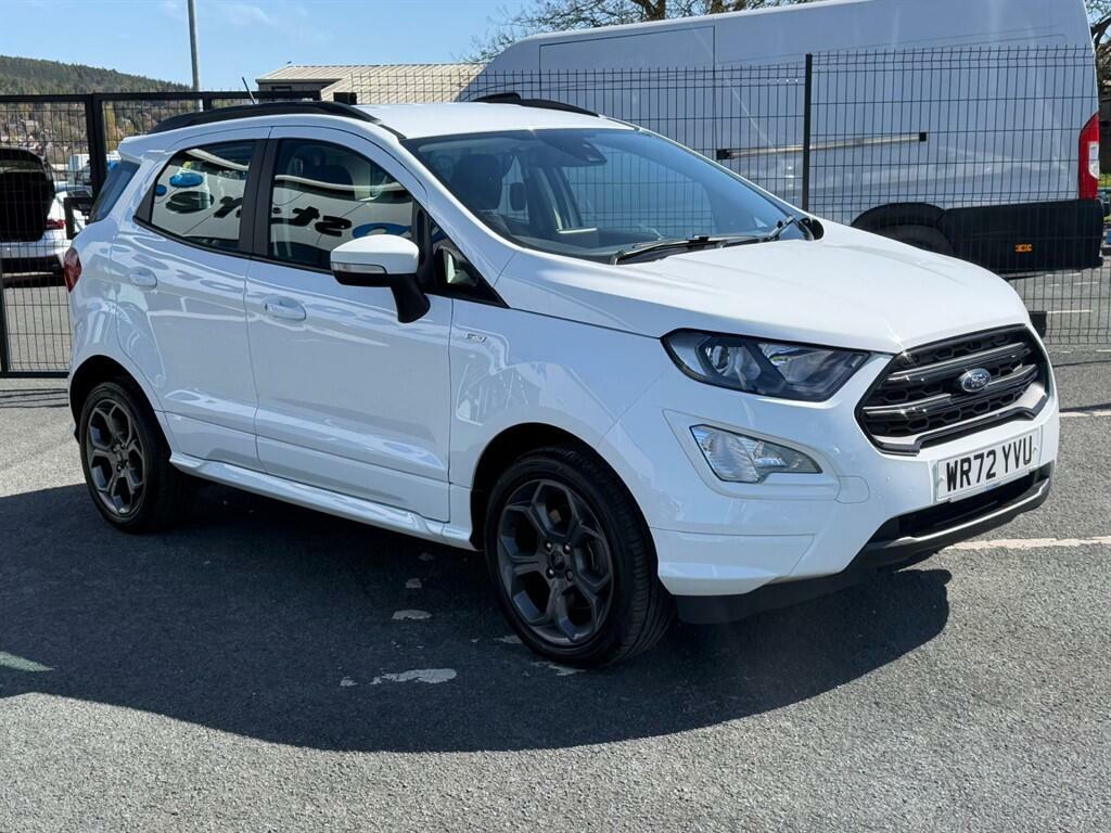 Ford Ecosport 1.0T Ecoboost St-line Euro 6 Ss WR72YVU White #5