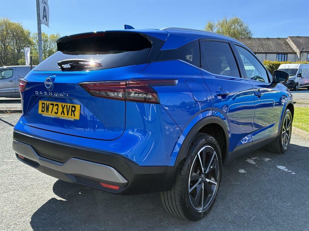 Nissan Qashqai 1.3 Dig-t Mhev Tekna Euro 6 Ss BW73XVR Blue #6