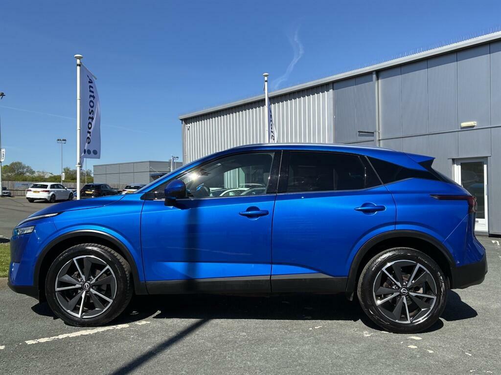 Nissan Qashqai 1.3 Dig-t Mhev Tekna Euro 6 Ss BW73XVR Blue #3