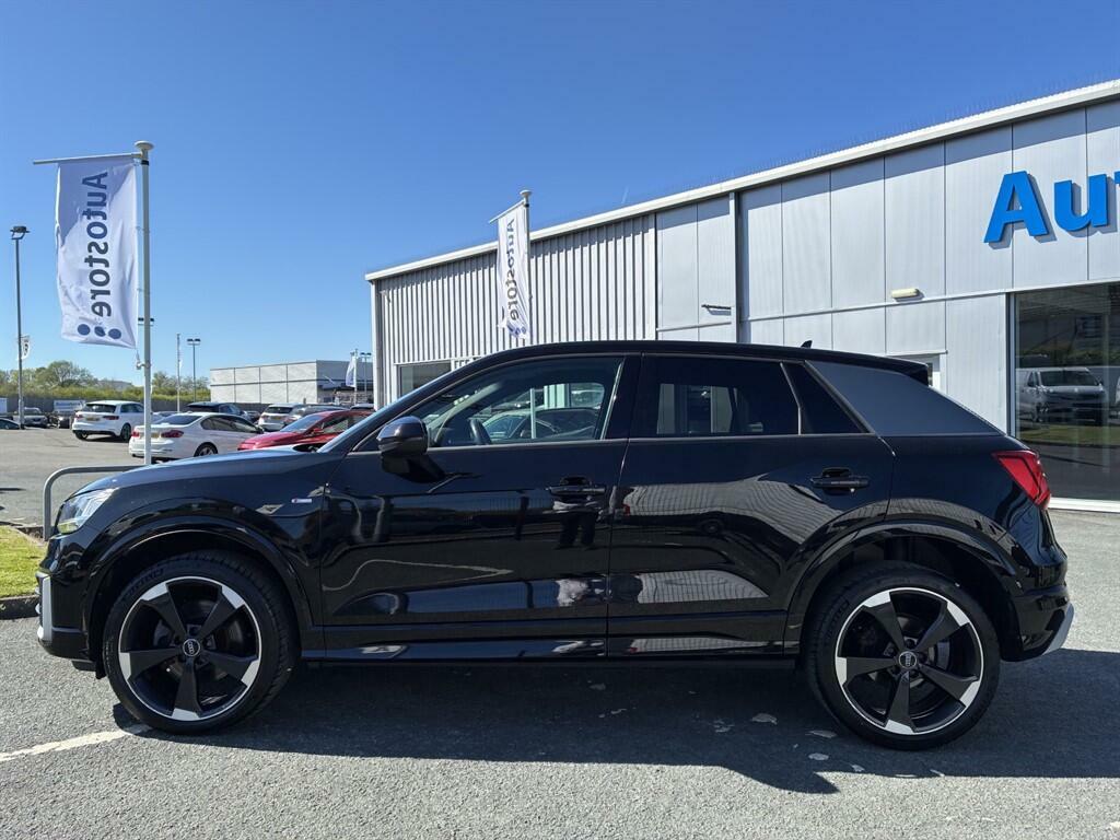 Audi Q2 2.0 Tfsi S Line S Tronic Quattro Euro 6 Ss Black #3