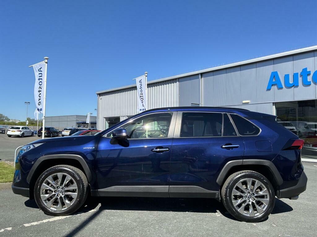 Toyota Rav 4 2.5 Vvt-h Gpf Excel Suv Hybrid Cvt 4Wd SX21MMJ Blue #3