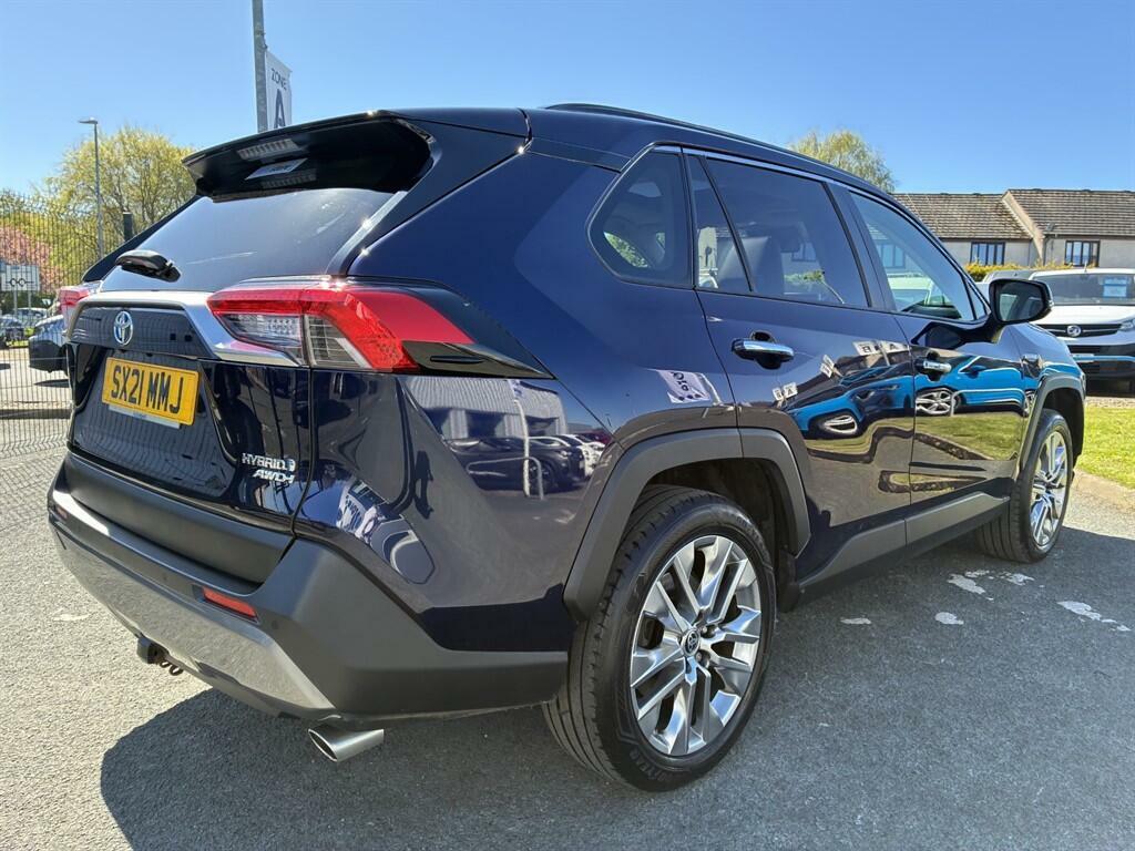 Toyota Rav 4 2.5 Vvt-h Gpf Excel Suv Hybrid Cvt 4Wd SX21MMJ Blue #6