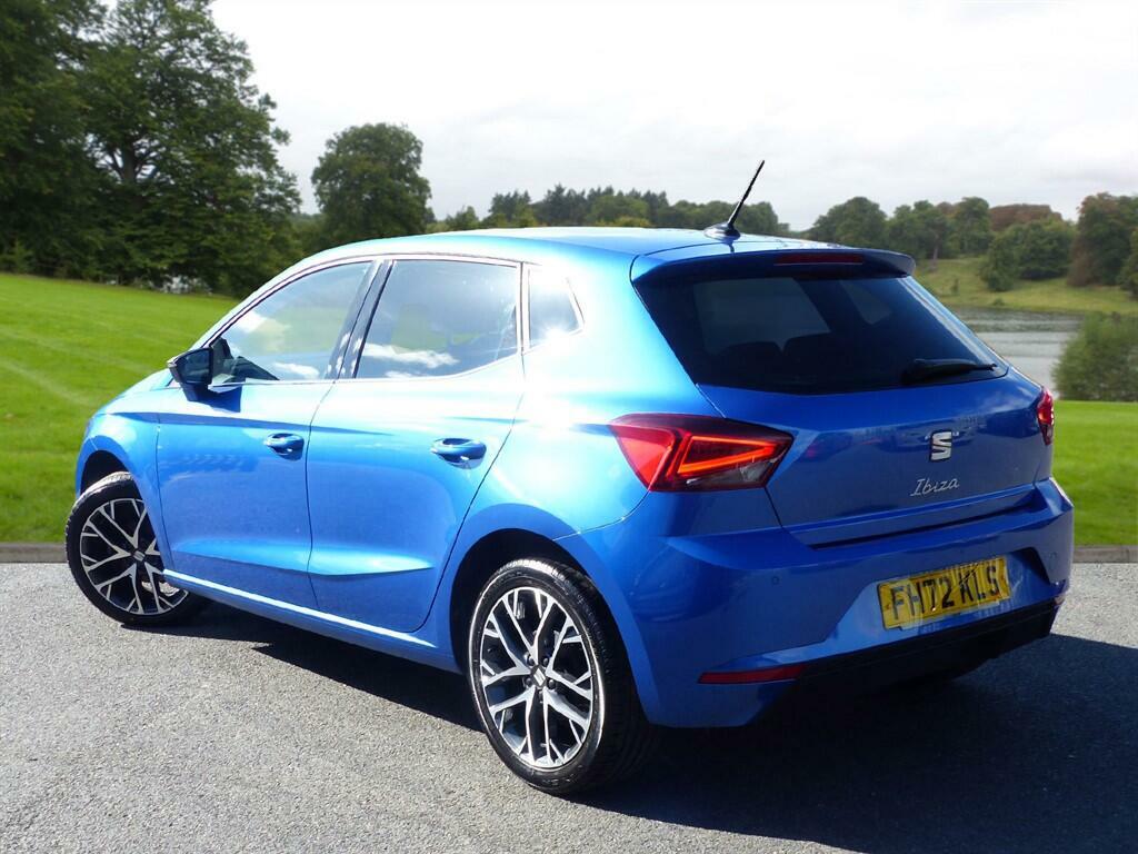 Seat Ibiza 1.0 Tsi Xcellence Euro 6 Ss FH72KLS Blue #2