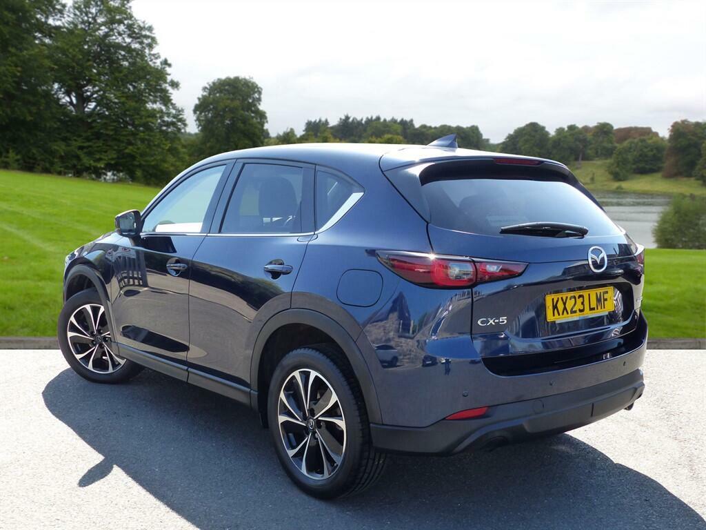 Mazda CX-5 2.2 Skyactiv-d Exclusive-line Euro 6 Ss Blue #2