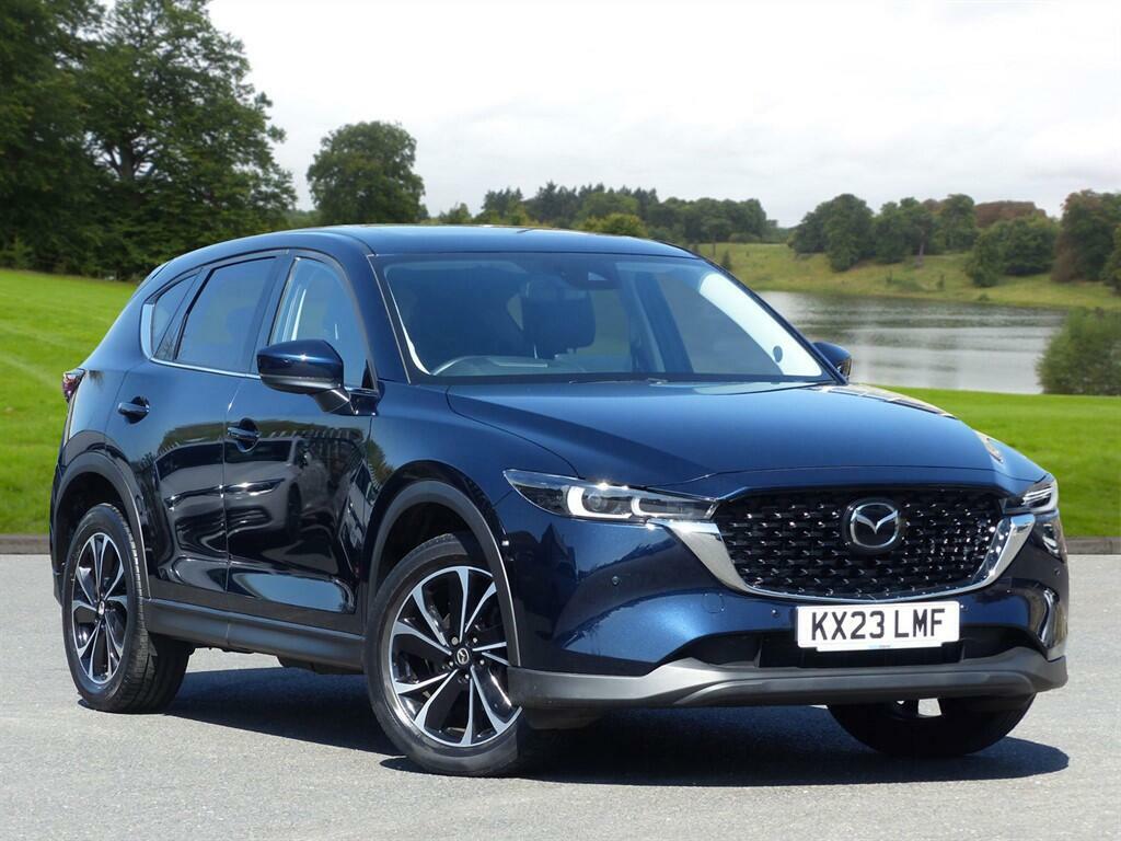 Mazda CX-5 2.2 Skyactiv-d Exclusive-line Euro 6 Ss Blue