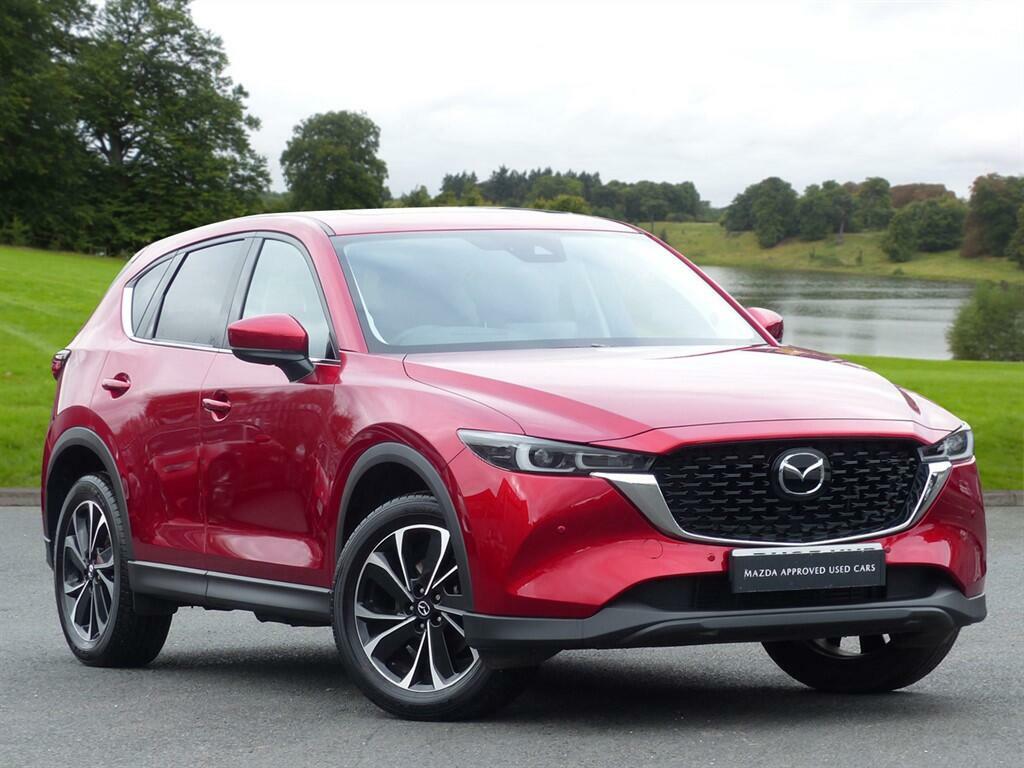 Mazda CX-5 2.2 Skyactiv-d Exclusive-line Euro 6 Ss Red