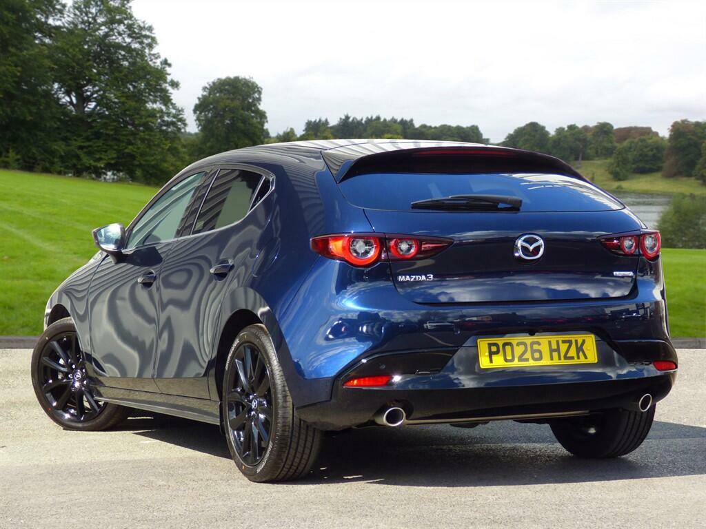 Mazda 3 2.5 E-skyactiv-g Mhev Homura Euro 6 Ss P026HZK Blue #4