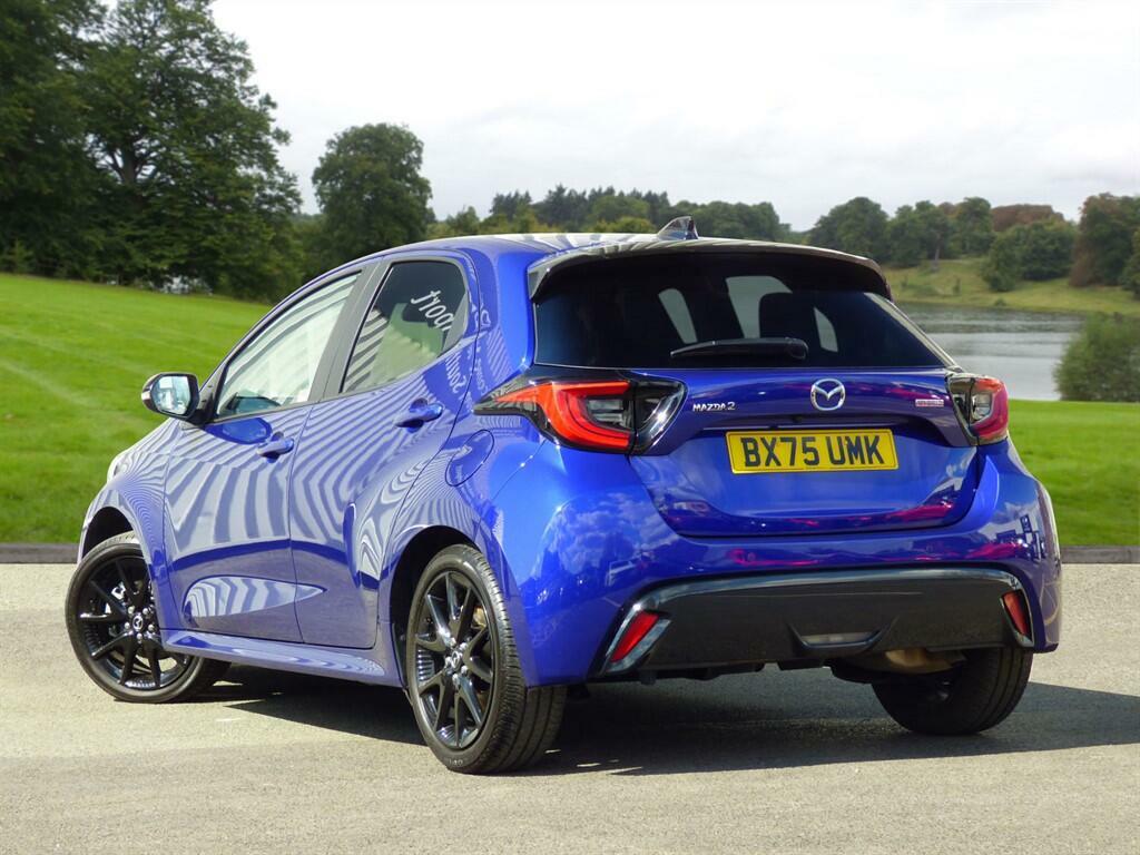 Mazda 2 1.5H Homura Plus Cvt Euro 6 Ss BX75UMK Blue #4