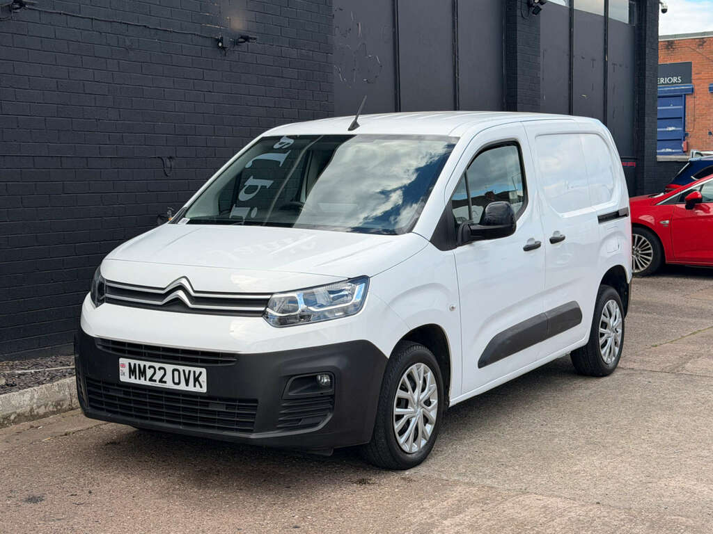 Citroen Berlingo 1.5 Berlingo 1000 Enterprise Professional Blue Hdi MM22OVK White #4