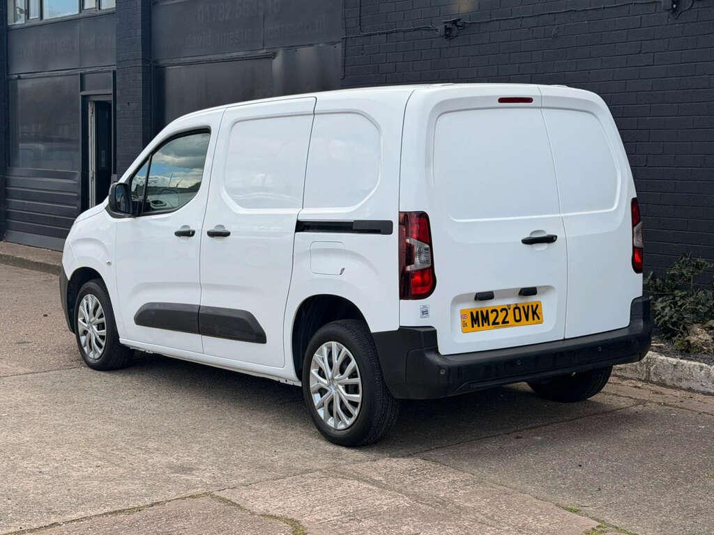 Citroen Berlingo 1.5 Berlingo 1000 Enterprise Professional Blue Hdi MM22OVK White #6